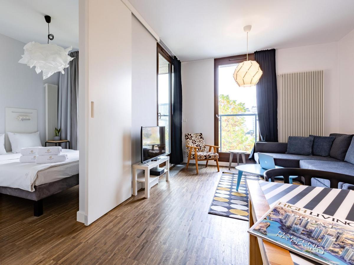 Kolejowa Aparthotel Warszawa Exteriör bild